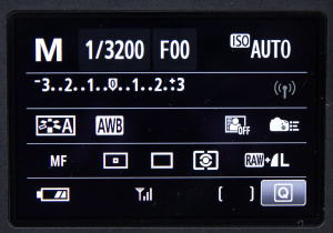 Canon EOS 70D Screenshot