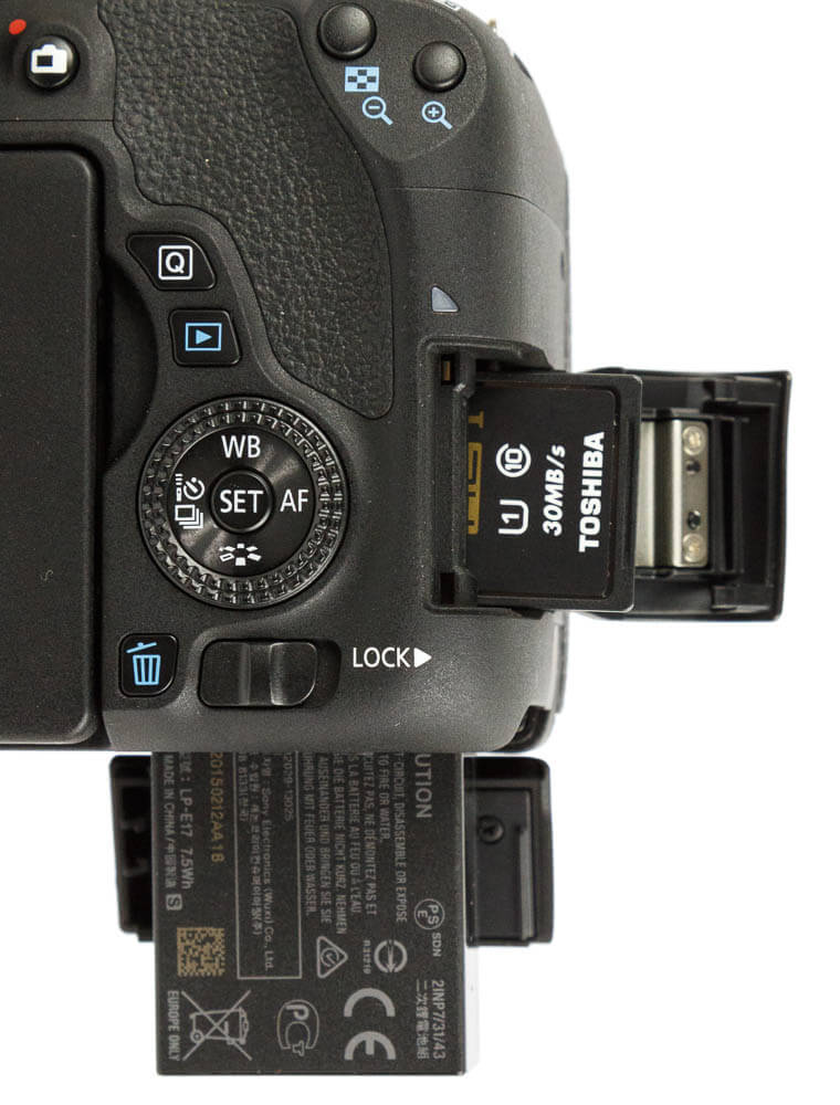 Canon EOS 760D Test Gehäuse Body