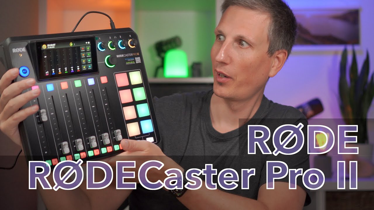 Røde RØDECaster Pro II im Test – Vorschaubild des Videos