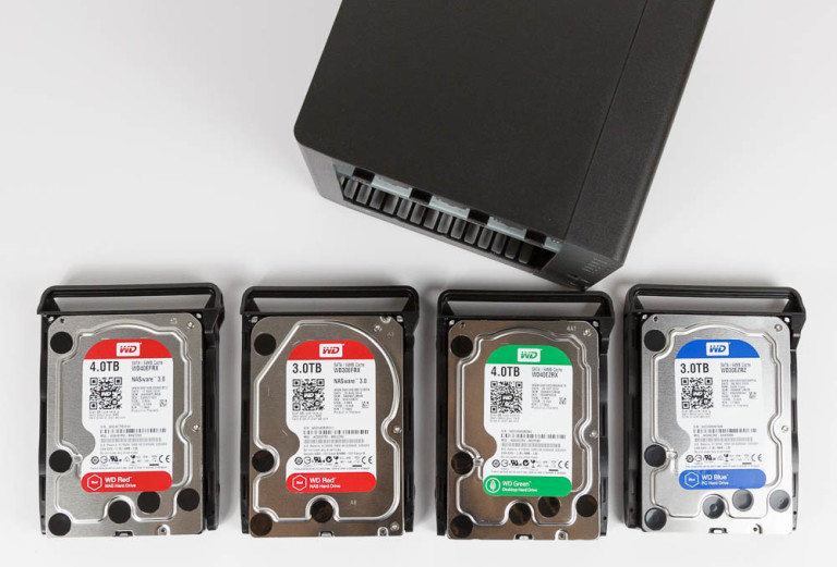 WD Green und WD Blue anstatt WD Red im NAS - Fotoblog web-done.de