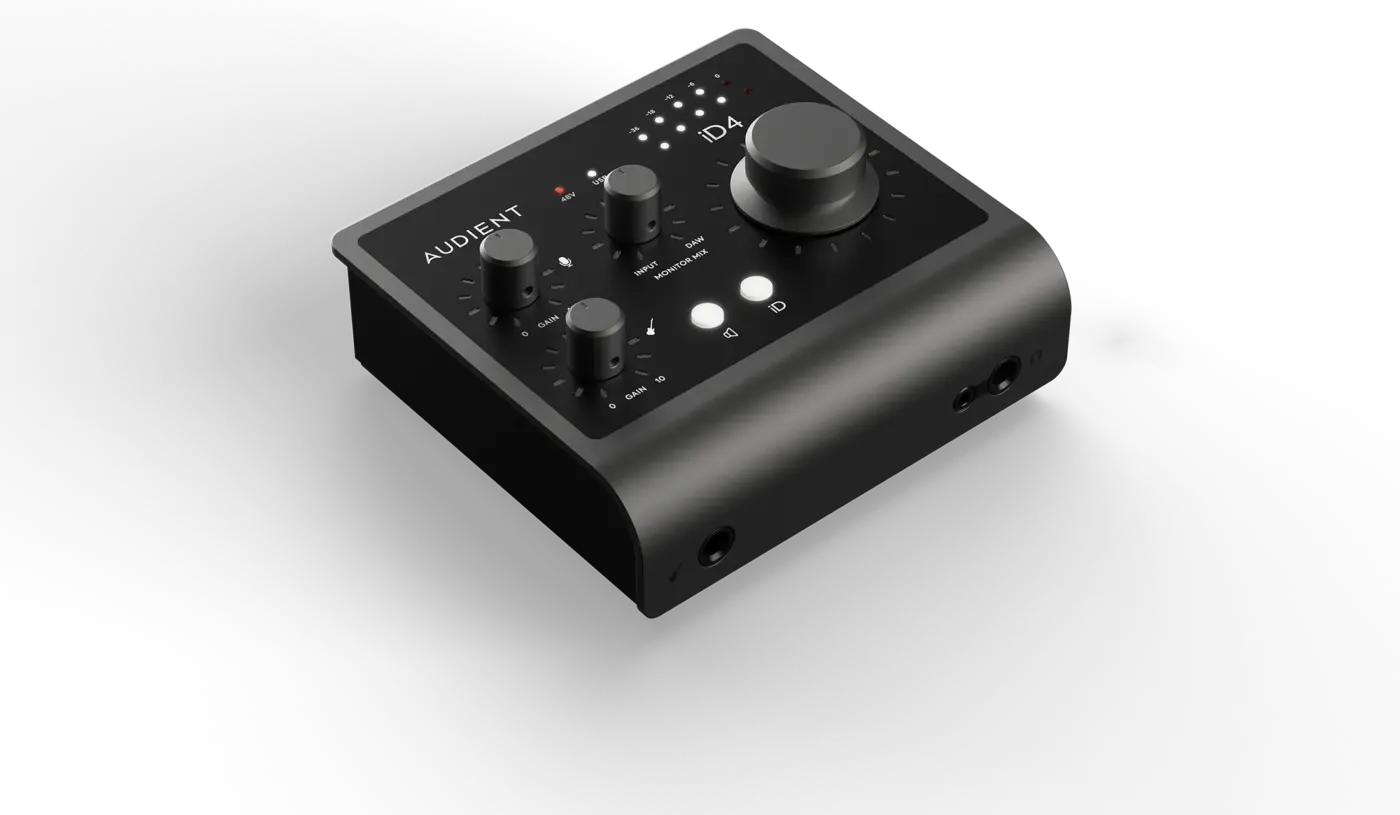 Audient iD4 MKII von oben