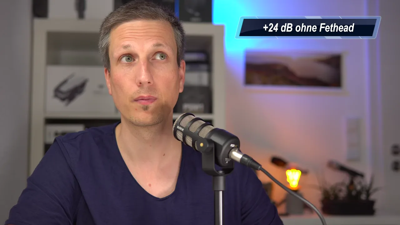 Sprachtest mit dem Røde PodMic