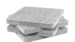 t.akustik PET Wall Absorber silbergrau