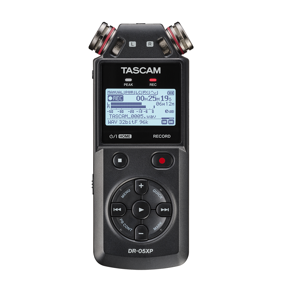 Tascam DR-05XP von vorn