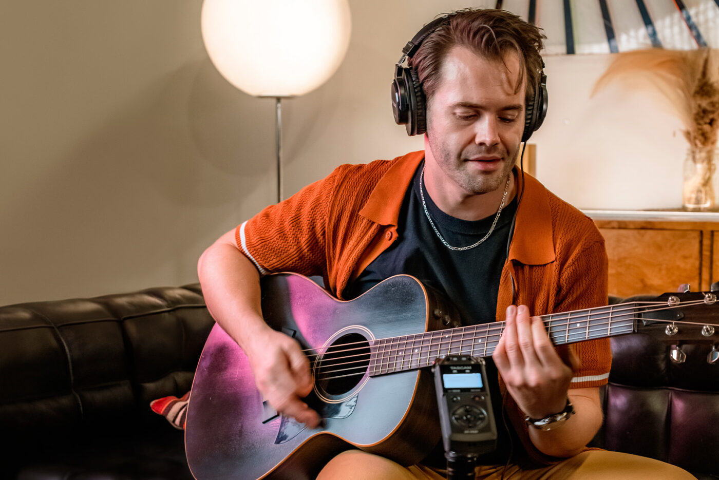 Gitarrenaufnahme mit dem DR-05XP