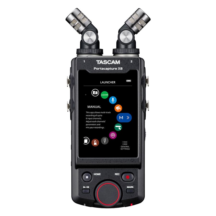 Tascam Portacapture X8 von vorn