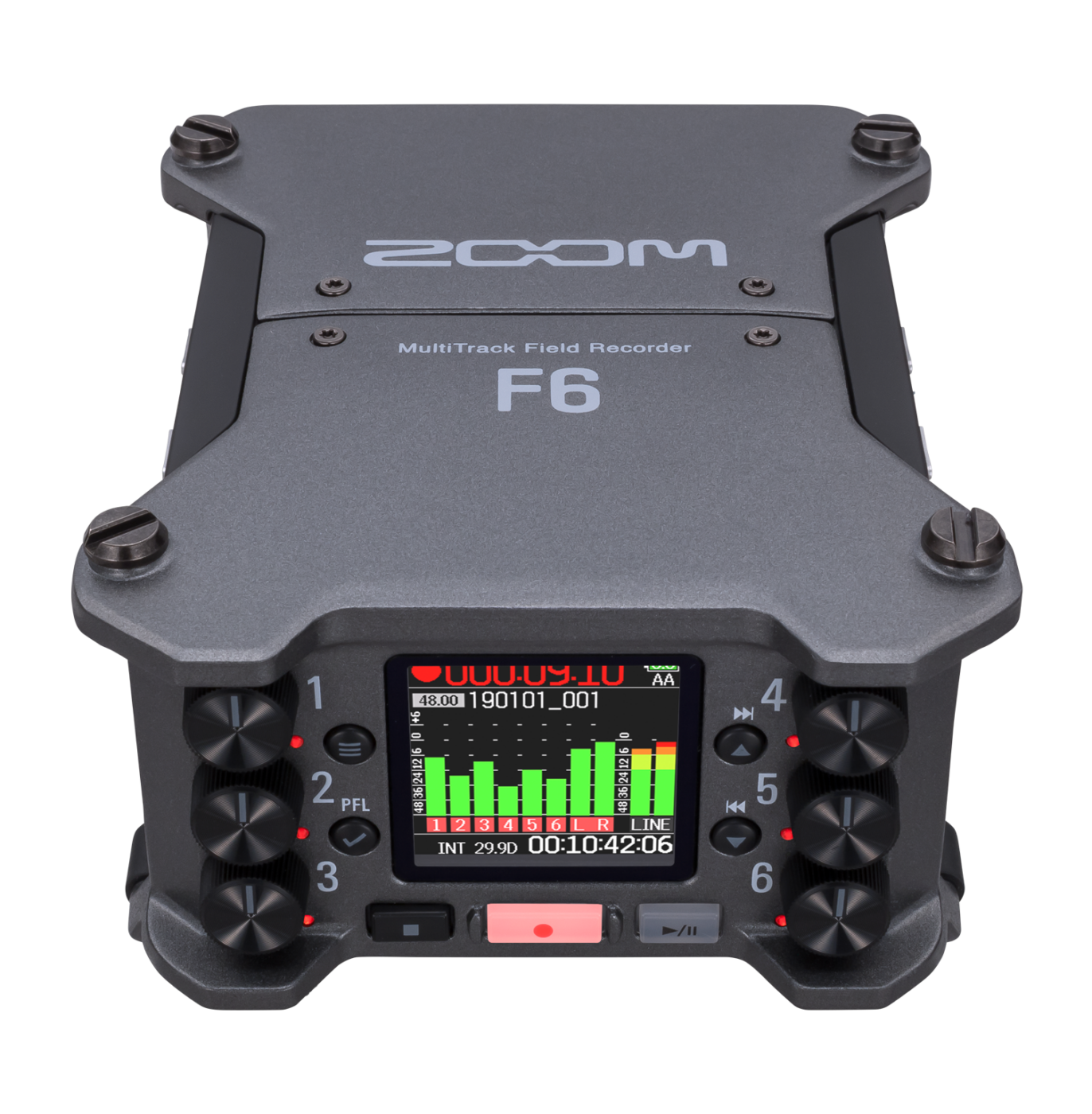 Zoom F6 von vorn