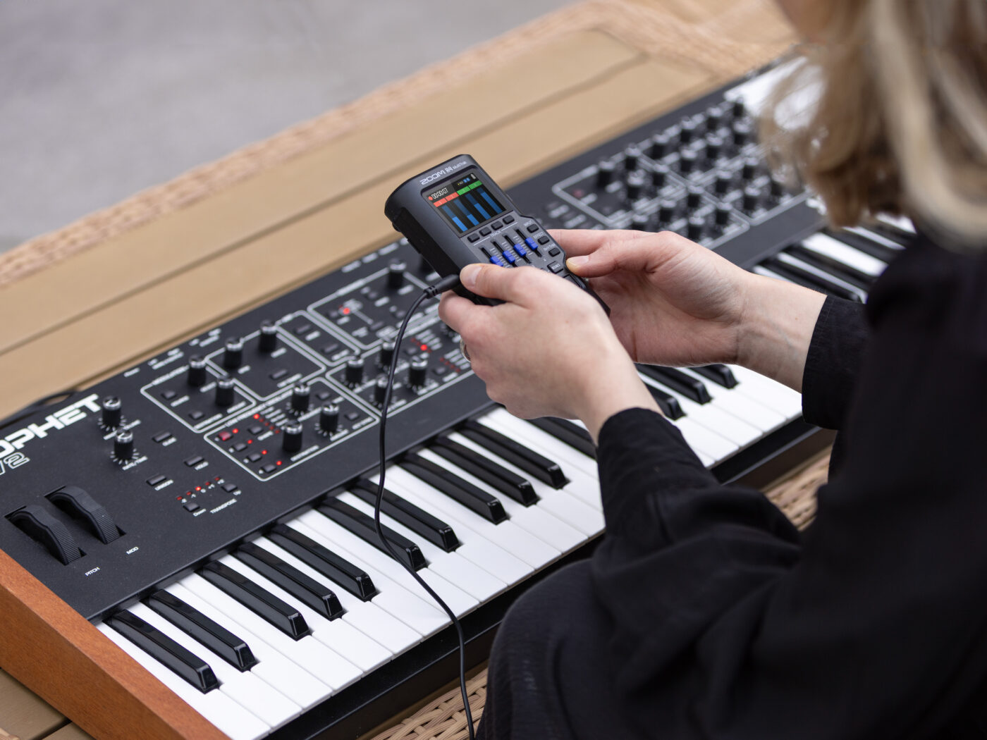 R4 am Synthesizer